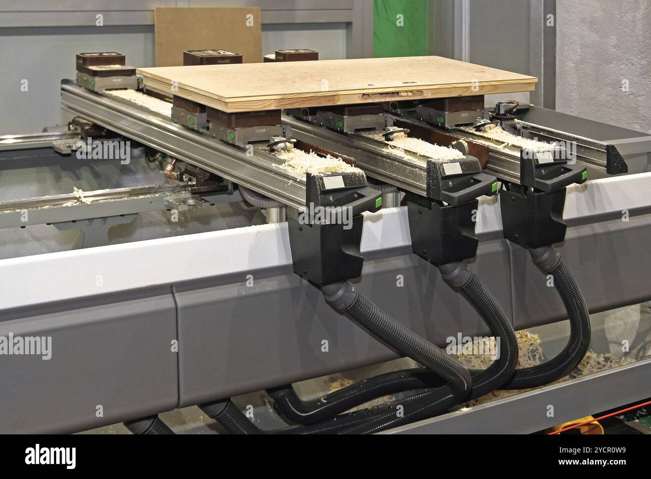 Woodworking Machine Stock Photo