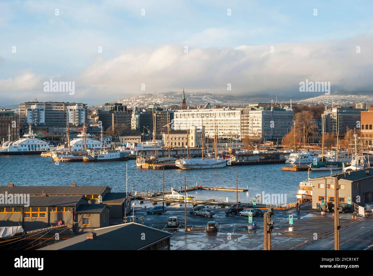 Oslo skyline port in hi-res stock photography and images - Alamy
