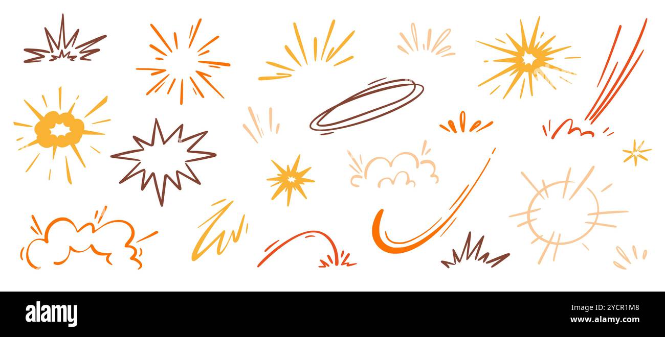 Superhero doodle effect hand hi-res stock photography and images - Alamy