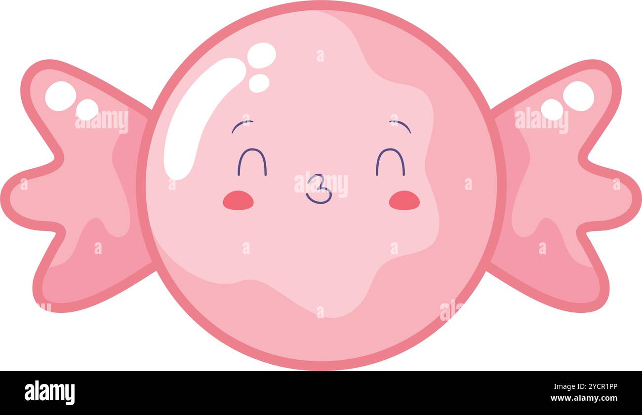 hard candy cute kawaii Stock Vector Image & Art - Alamy