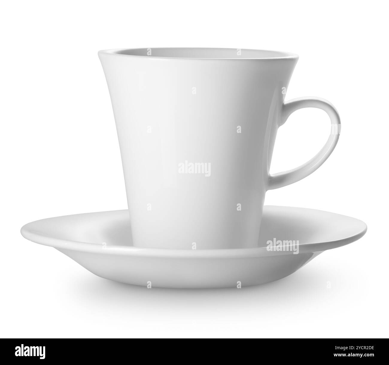 On Saucer Cup Empty Black And White Stock Photos Images Alamy