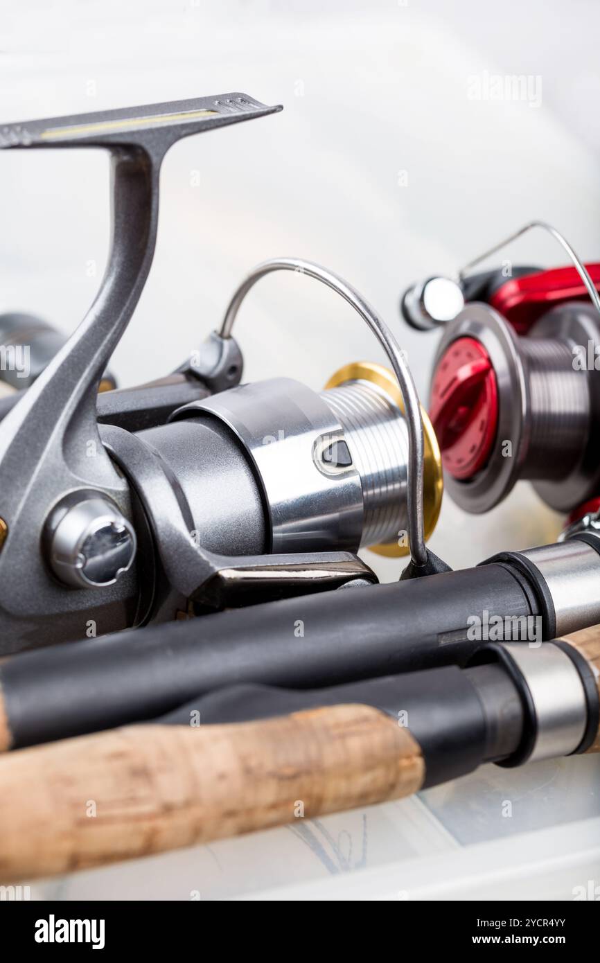 Fishing gear in case hi-res stock photography and images - Alamy