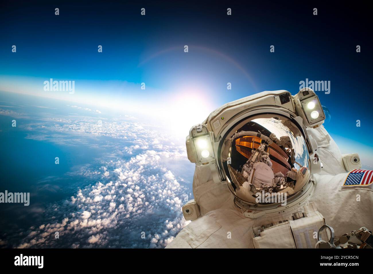Universe space travel astronaut hi-res stock photography and images - Alamy