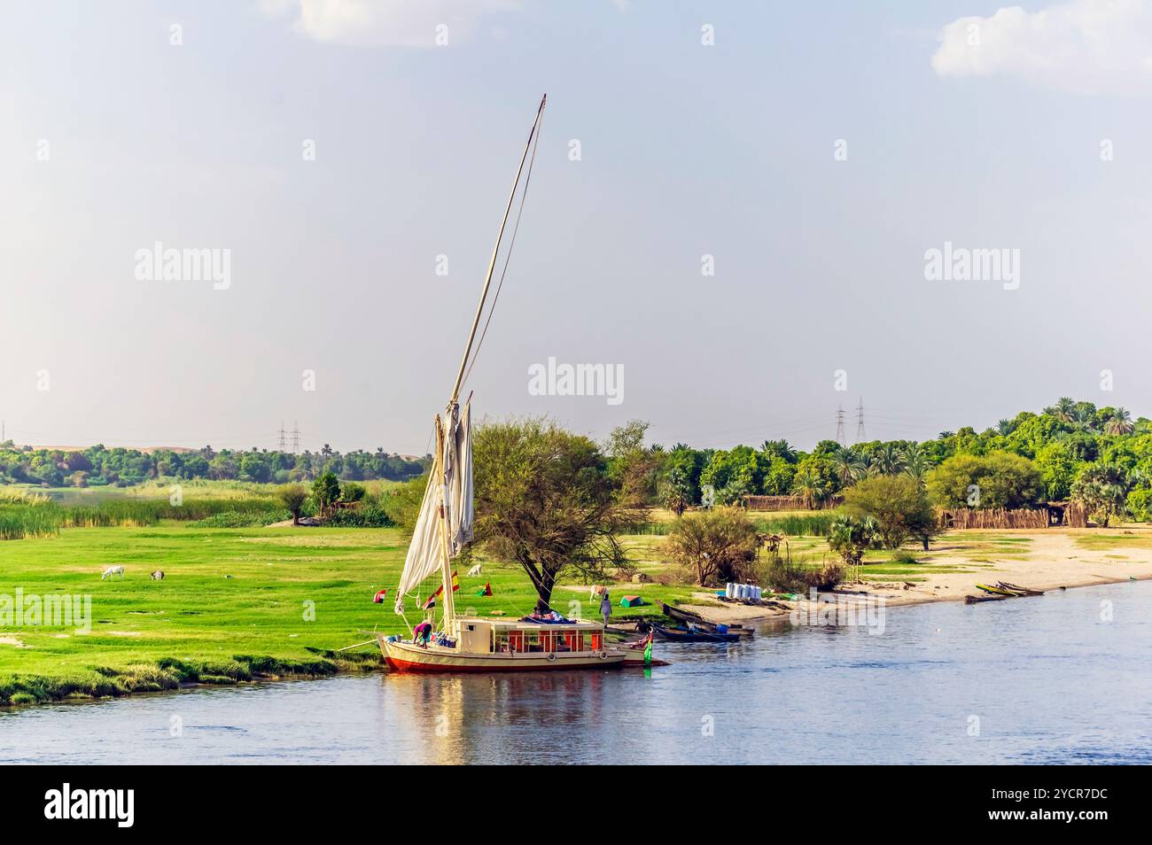 Nile river scenery hi-res stock photography and images - Alamy