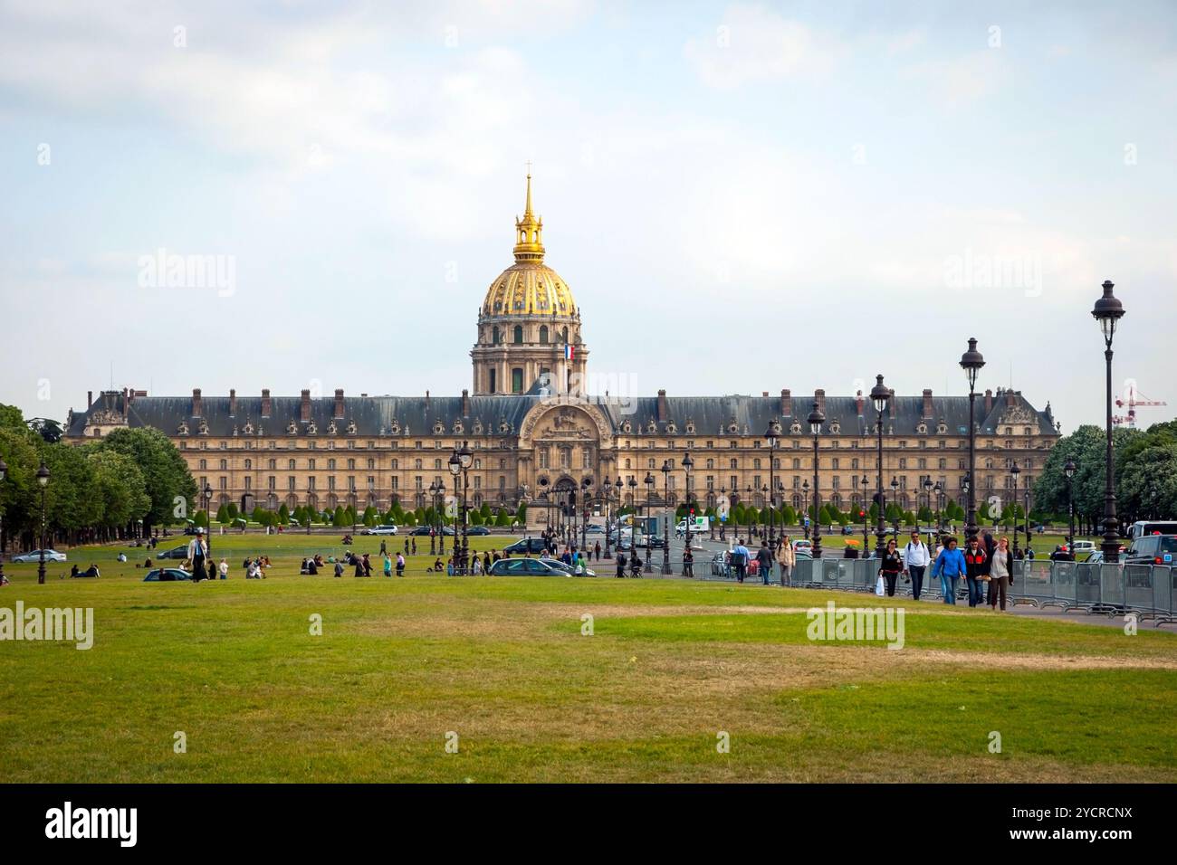 Beautiful view les invalides hi-res stock photography and images - Alamy