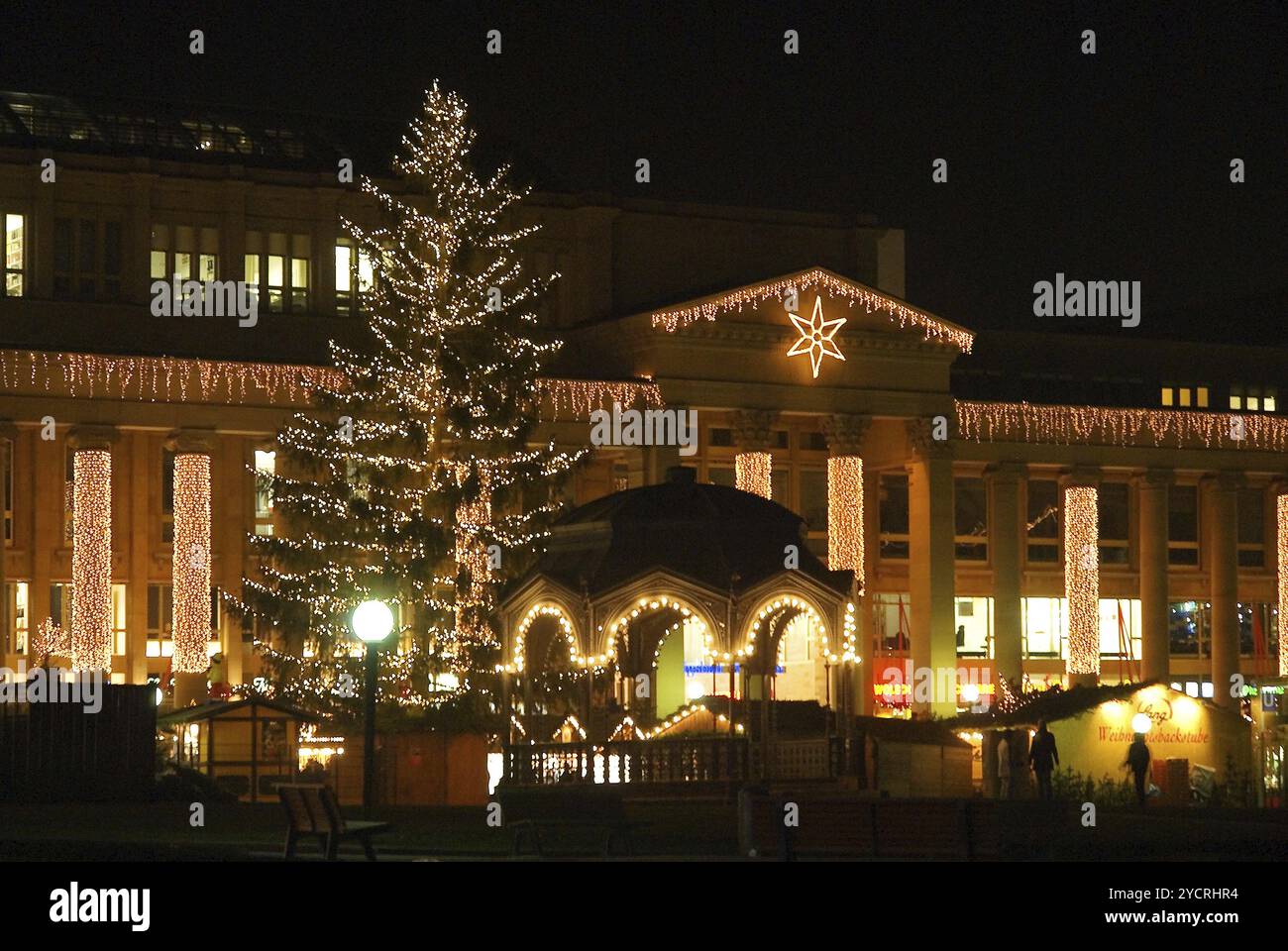 Stuttgart Christmas Market Stock Photo Alamy