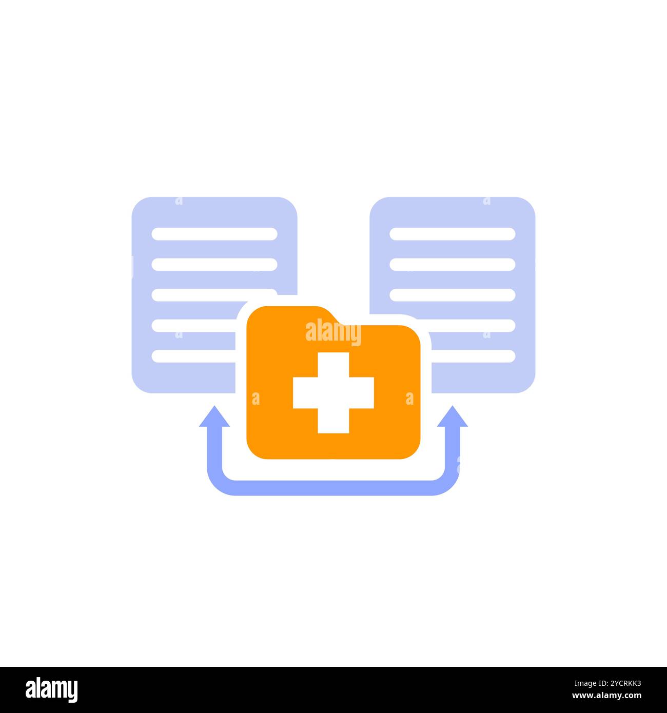 Hospital patient files Cut Out Stock Images & Pictures - Alamy
