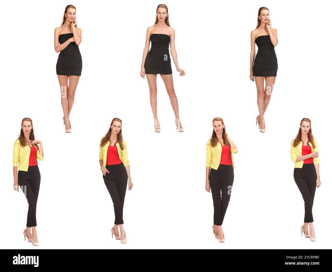 Black background portrait happy Cut Out Stock Images & Pictures - Alamy