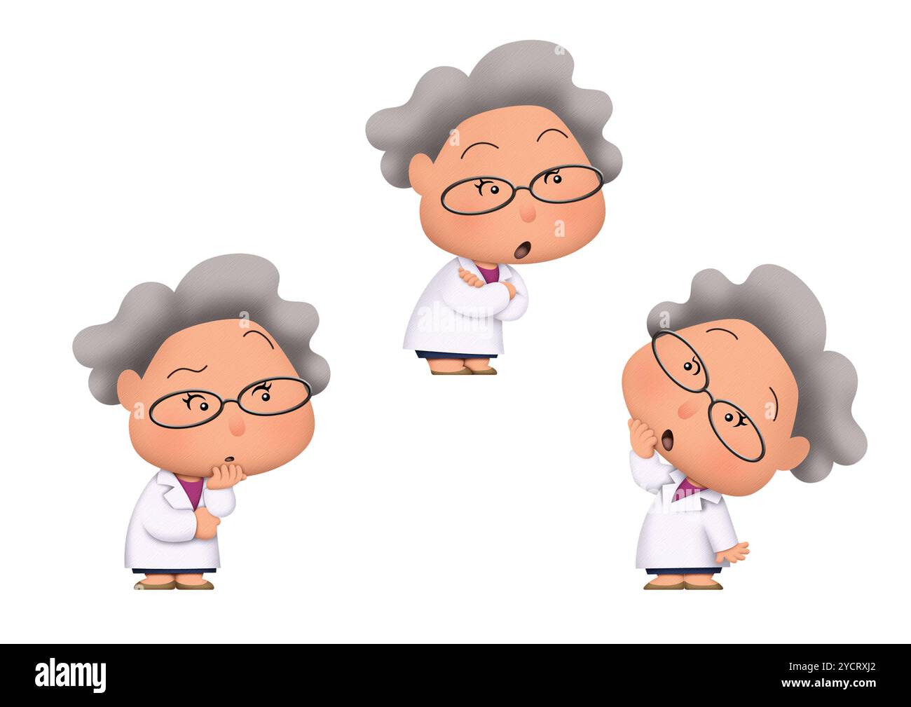 Woman facial expression Cut Out Stock Images & Pictures - Alamy