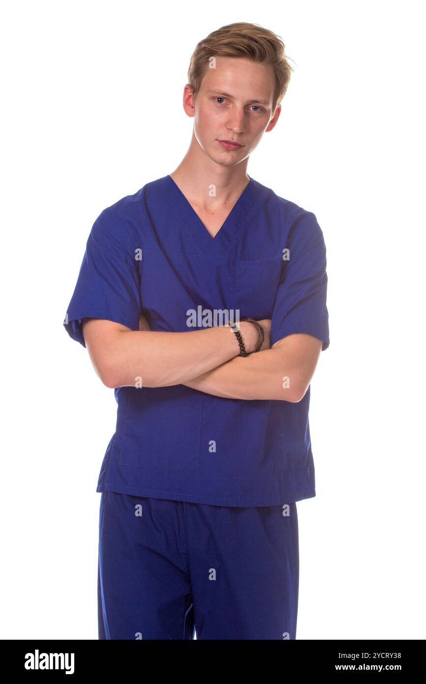 Healthy young adult doctor hi-res stock photography and images - Alamy