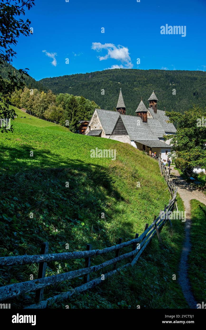 Dreikirchen,Churches,South Tyrol Stock Photo