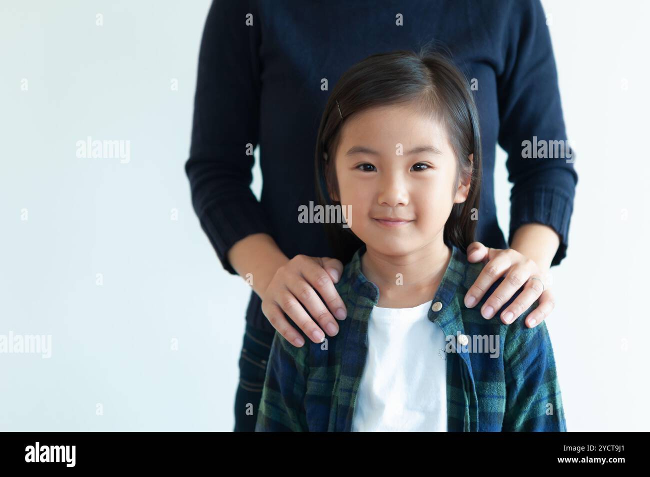 Mother and girl Stock Photo