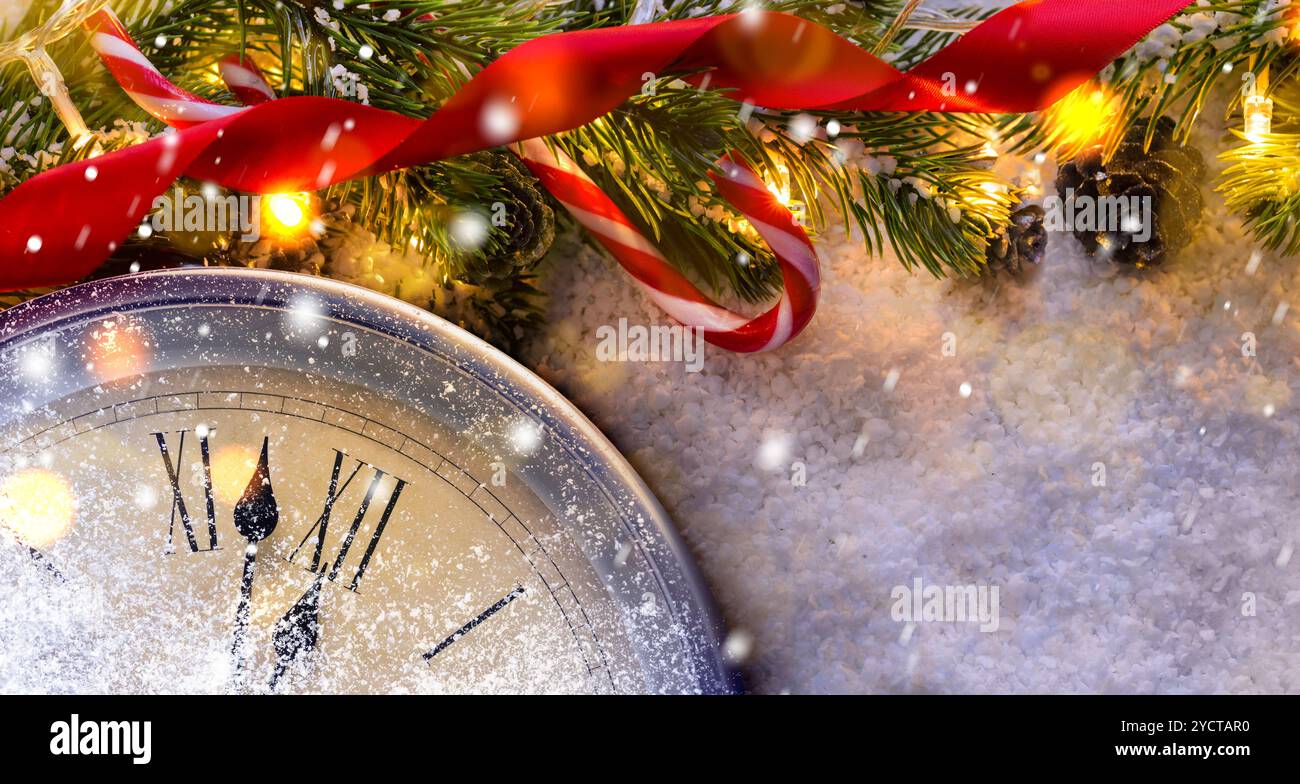 Countdown to midnight stock photo alamy