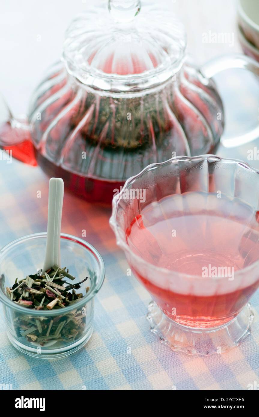 Herbal teas Stock Photo