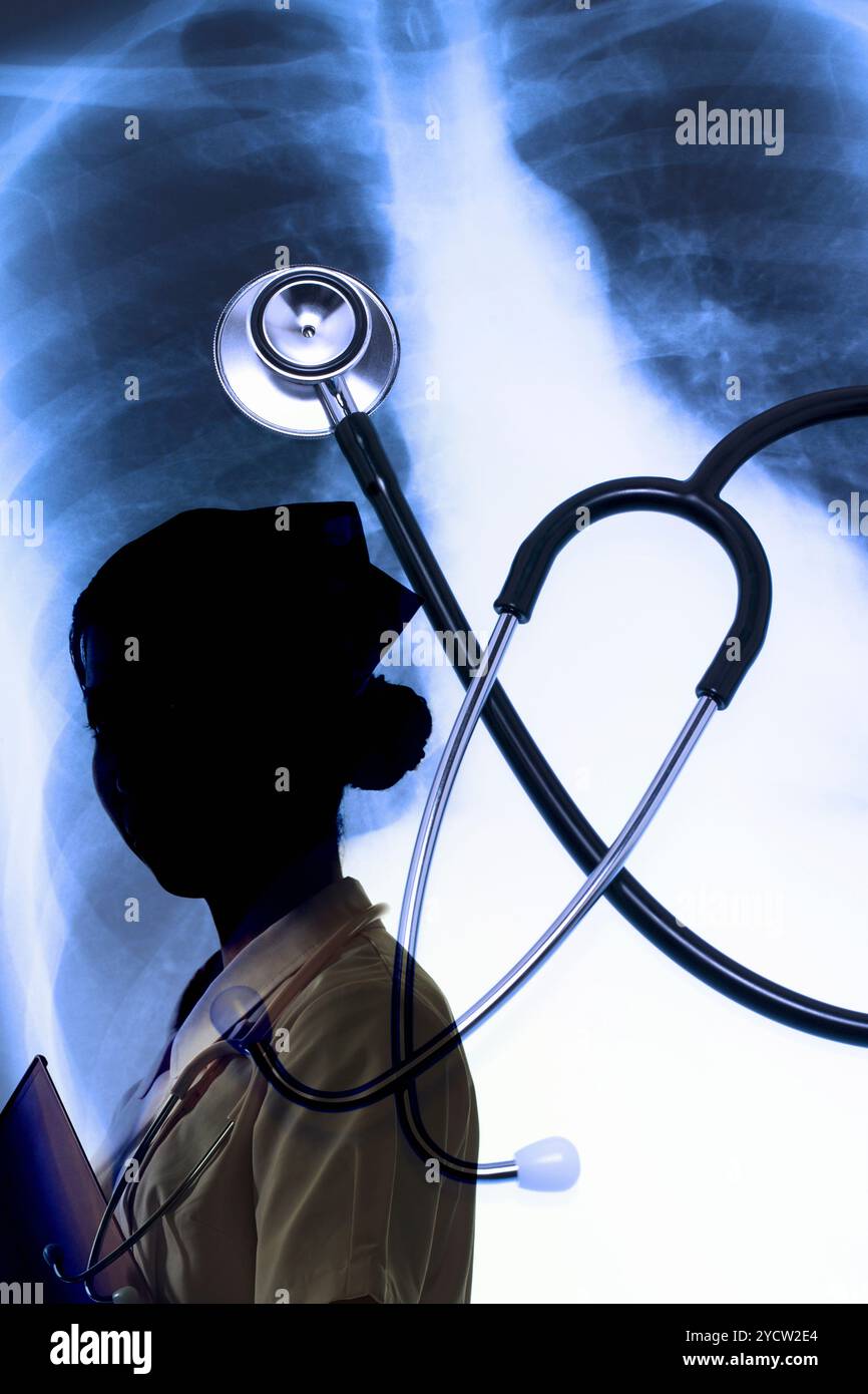 Woman chest x ray hi-res stock photography and images - Alamy
