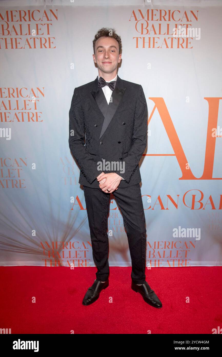 New York, United States. 23rd Oct, 2024. NEW YORK, NEW YORK - OCTOBER 23: Cy Doherty attends the American Ballet Theatre Fall Gala at David H. Koch Theater at Lincoln Center on October 23, 2024 in New York City. (Photo by Ron Adar/SOPA Images/Sipa USA) Credit: Sipa USA/Alamy Live News Stock Photo