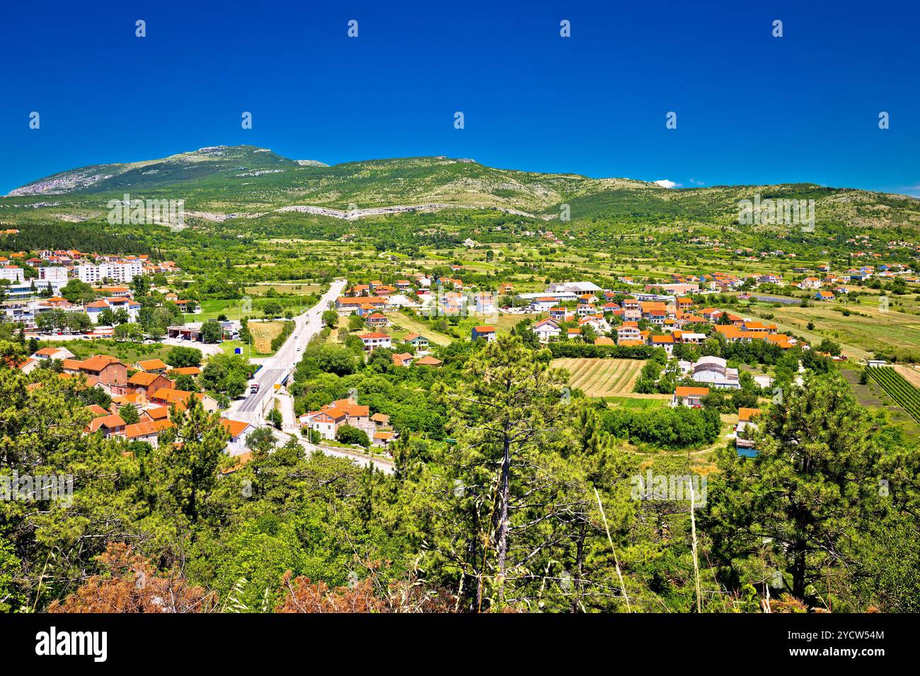 Polje aerial hi-res stock photography and images - Alamy