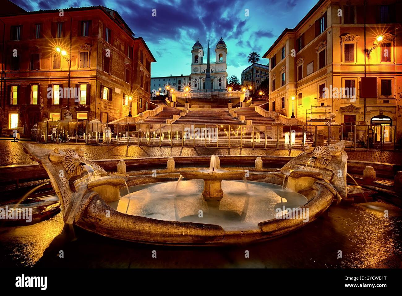 Spanish Step Inn Rome Spanish Steps in Rome Stock Photo - Alamy
