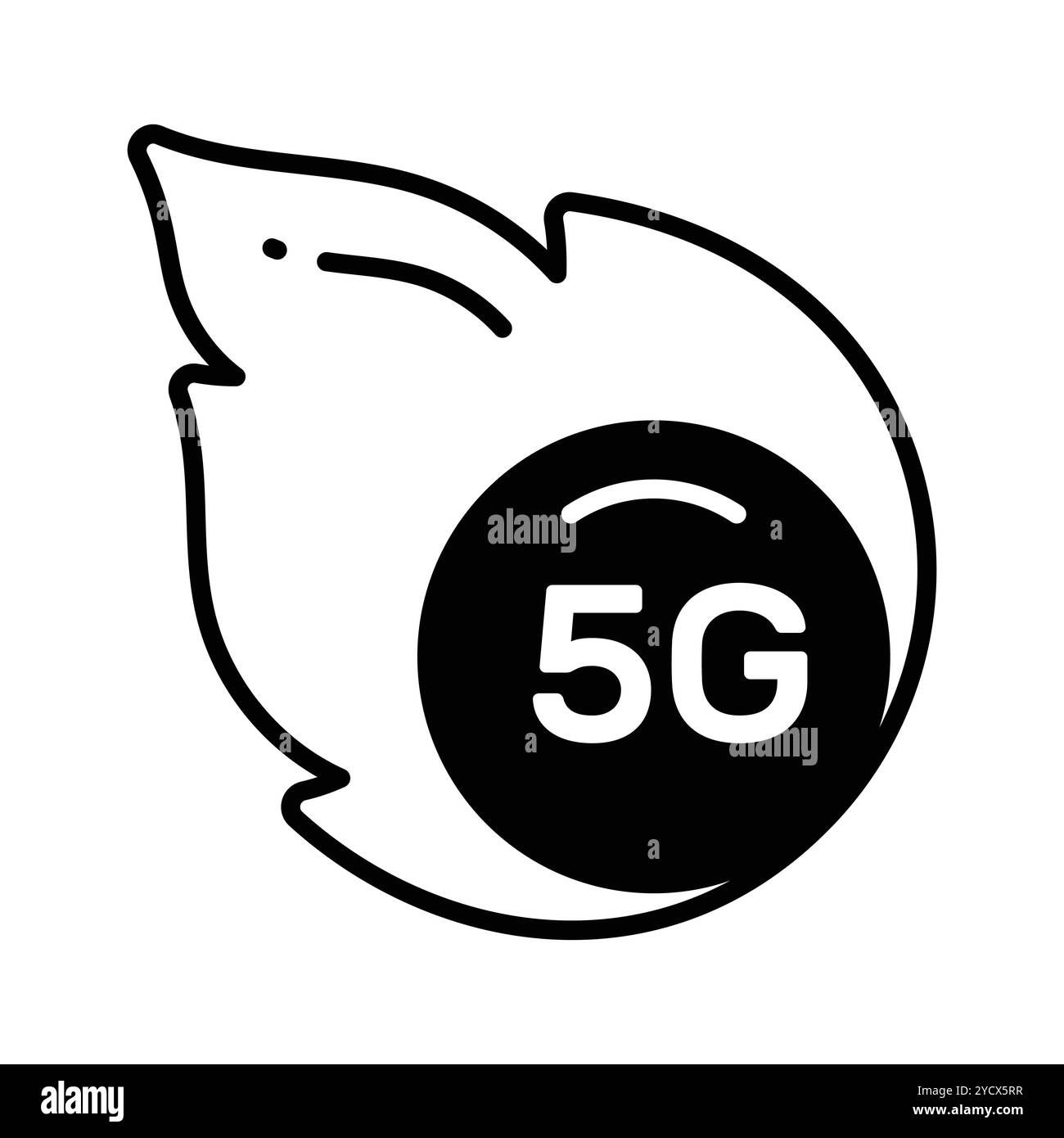 Digital vector smart city Black and White Stock Photos & Images - Alamy
