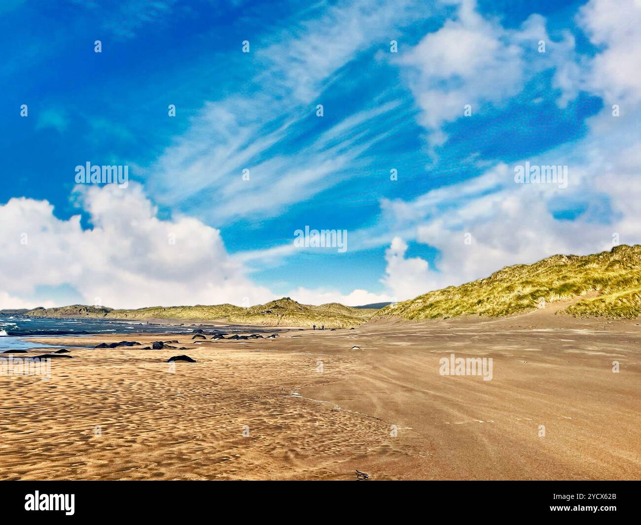 Beach in Ireland - Smartphone Captured Stock Image