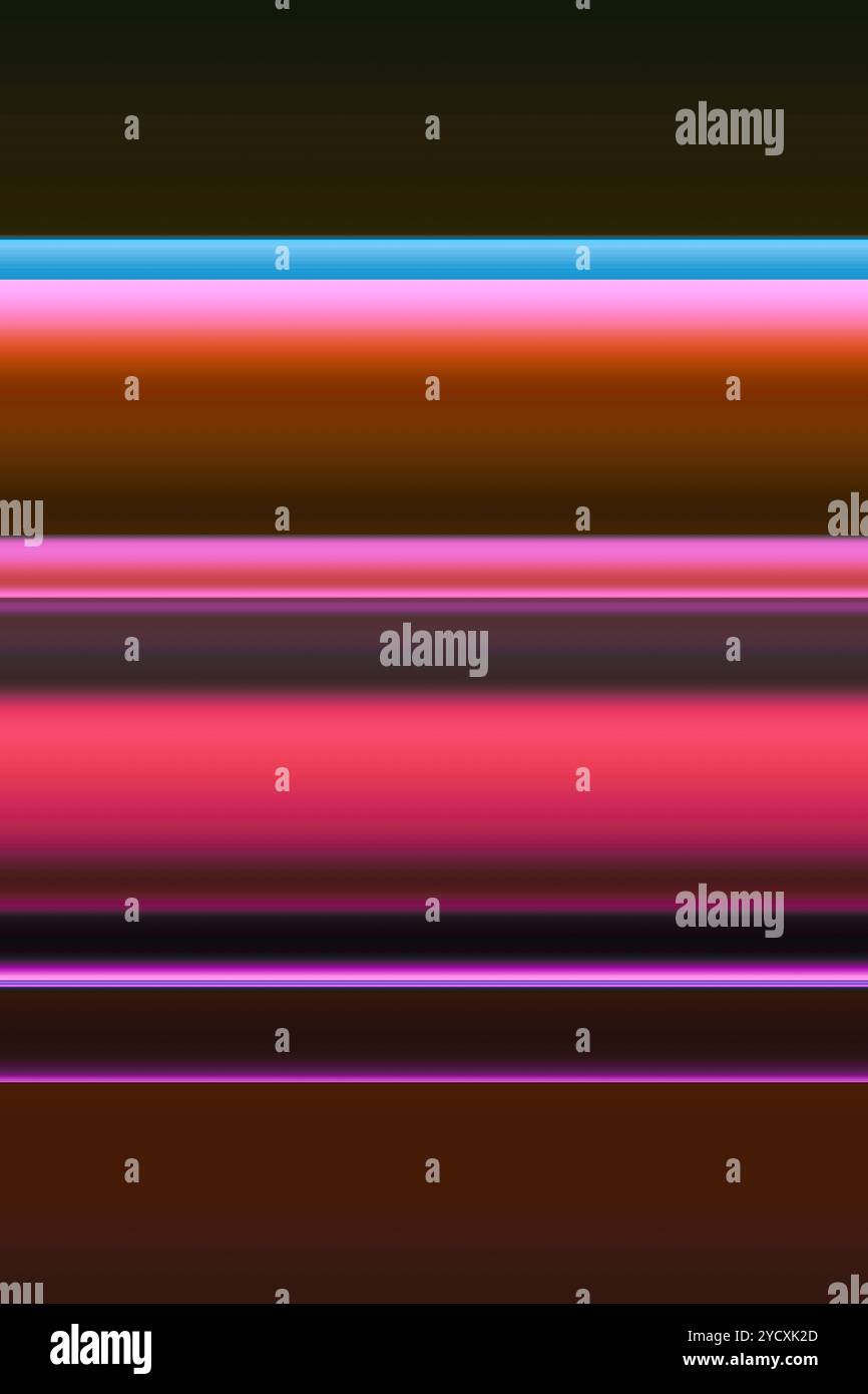 Abstract colorful blurred horizontal lines background with a smooth gradient effect. Stock Photo