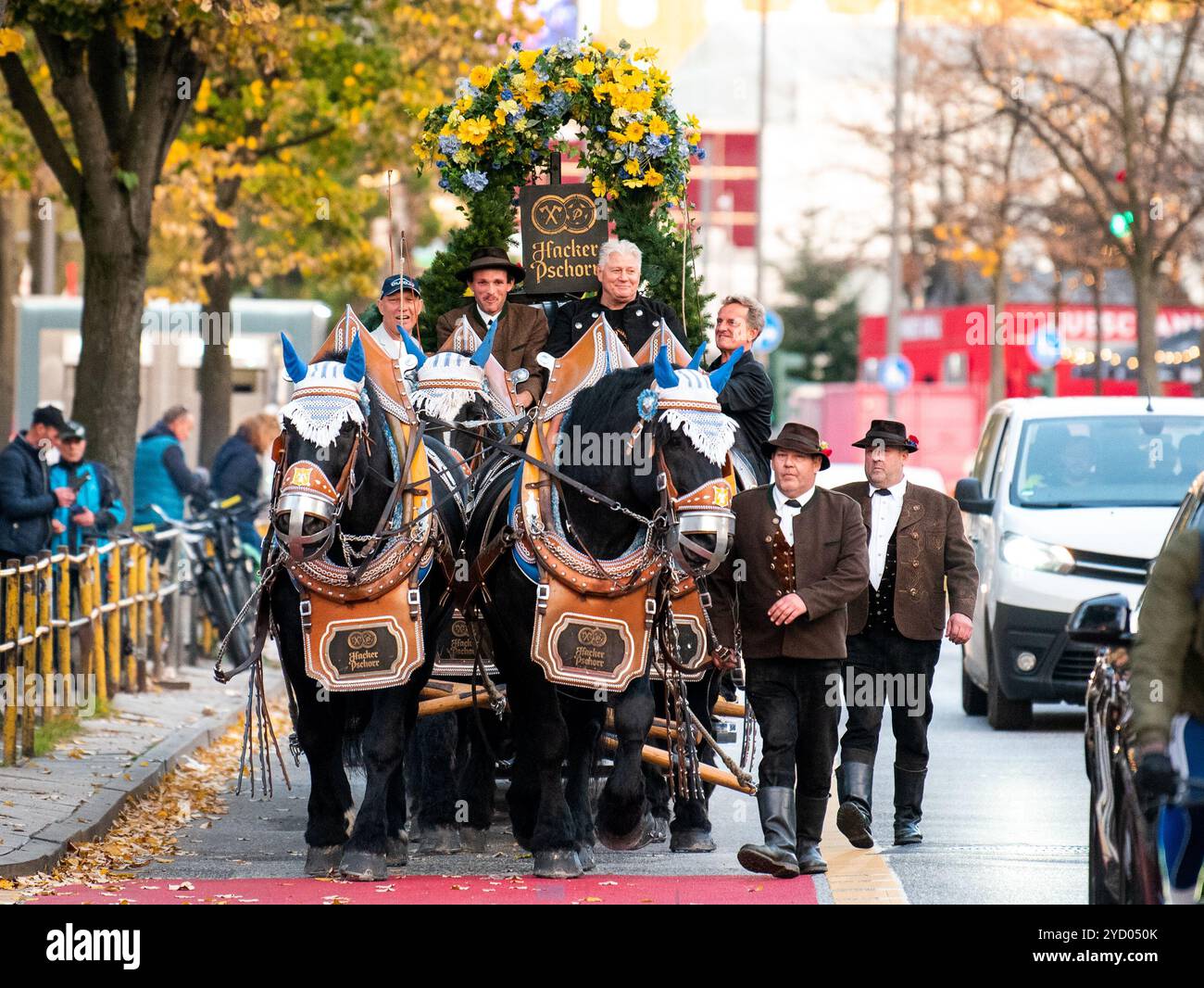 Hamburg, Germany. 24th Oct, 2024. Carsten Marek (3rd from left) and ...