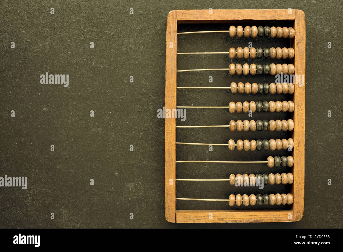 Abacus on board Stock Photo