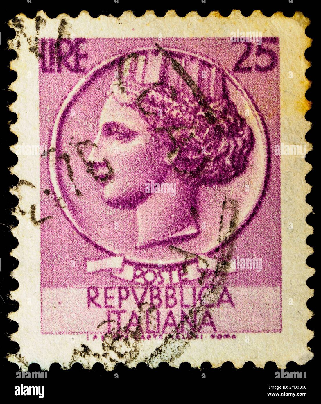 Postage stamp italy hi-res stock photography and images - Alamy