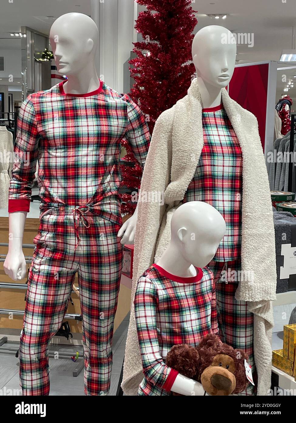 Macy's Flagship Department Store at Christmas Season, Herald Square, NYC, USA  2024 - Smartphone Captured Stock Image