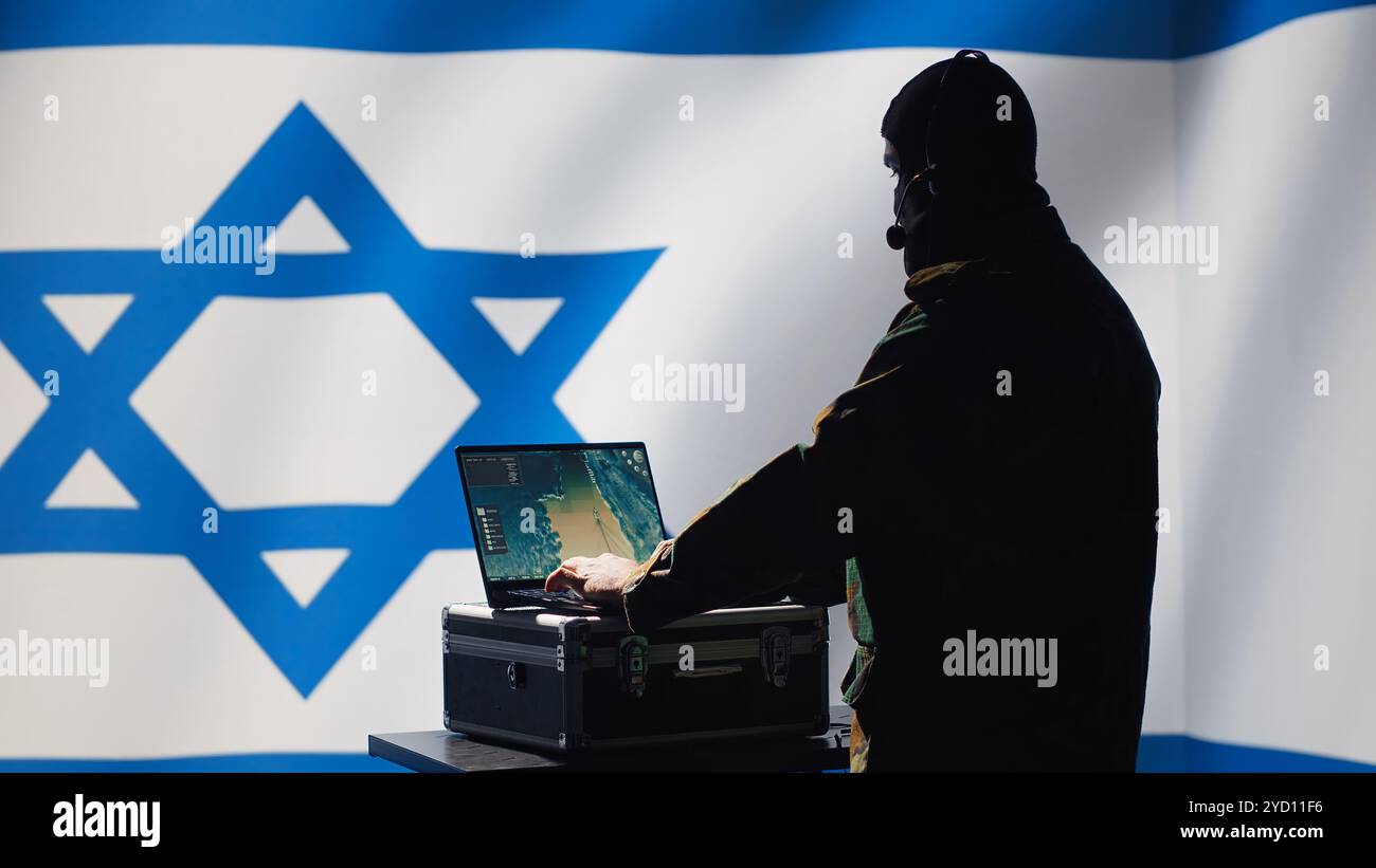 Network Israel Communication systems operator working for Mossad using radio and ...