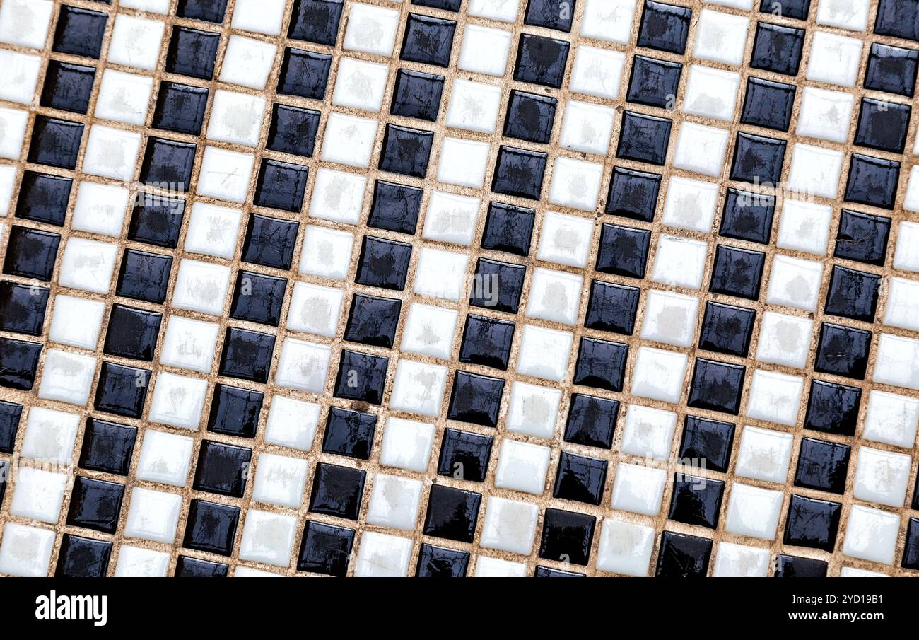 Abstract colorful mosaic texture Stock Photo
