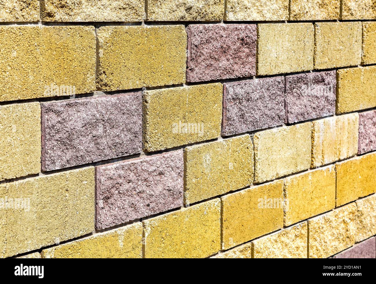Solid stone wall as background texture Stock Photo