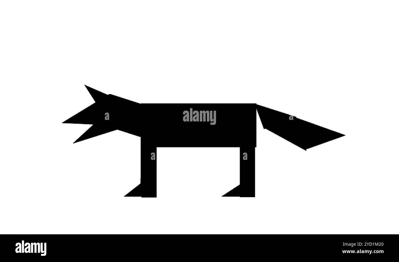 Tangram vector vectors hi-res stock photography and images - Alamy