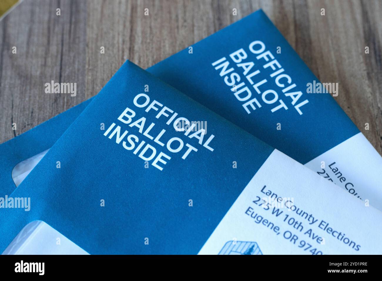 A mail ballot for the 2024 US Presidential election Stock Photo Alamy