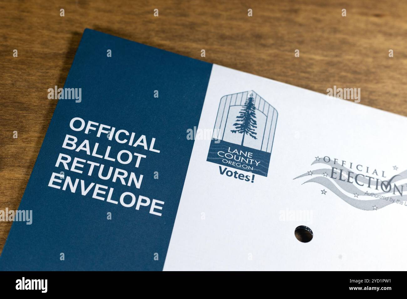 A mail ballot for the 2024 US Presidential election Stock Photo Alamy