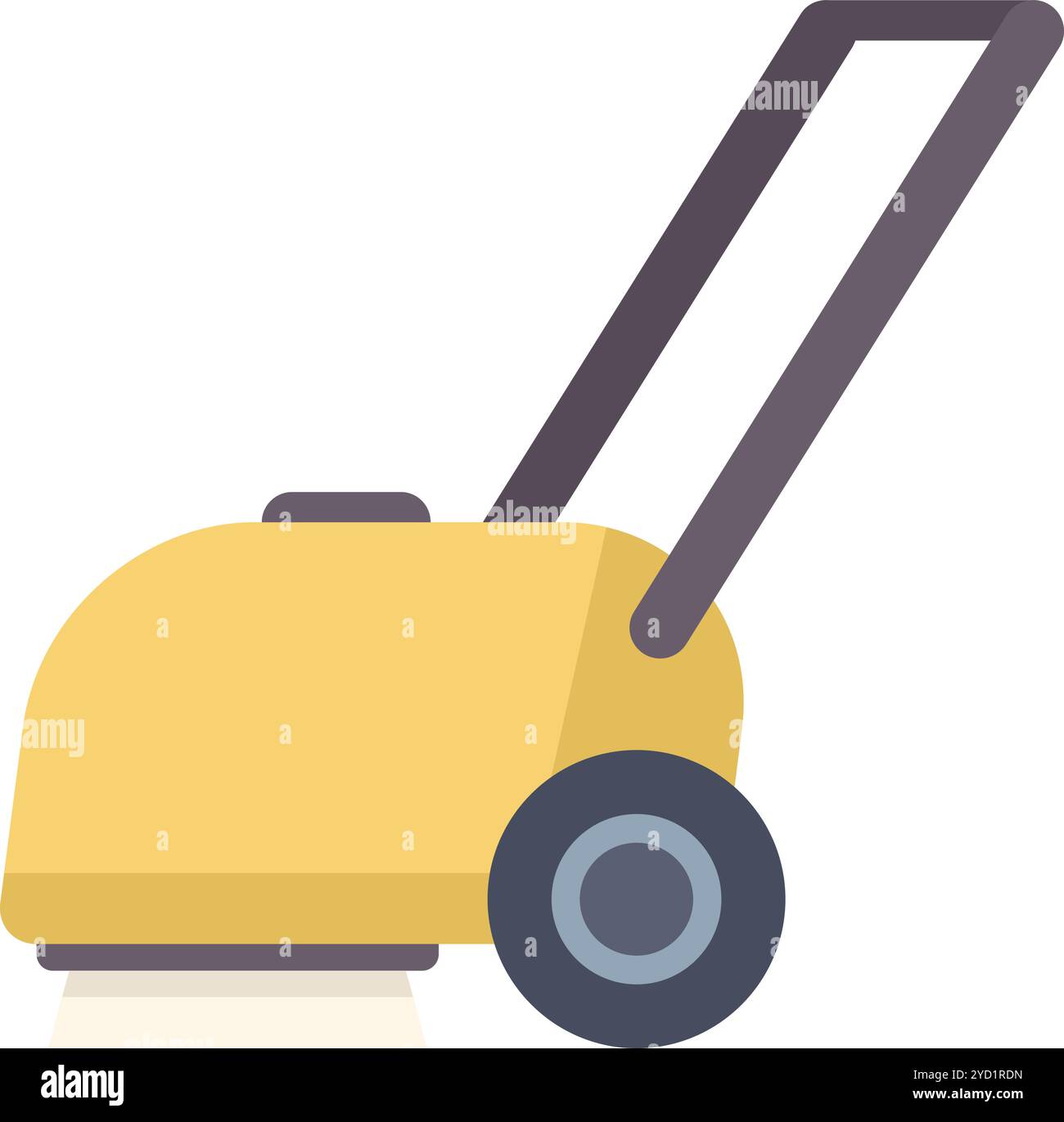 Cleaning equipment floor scrubber machine icon representing ...