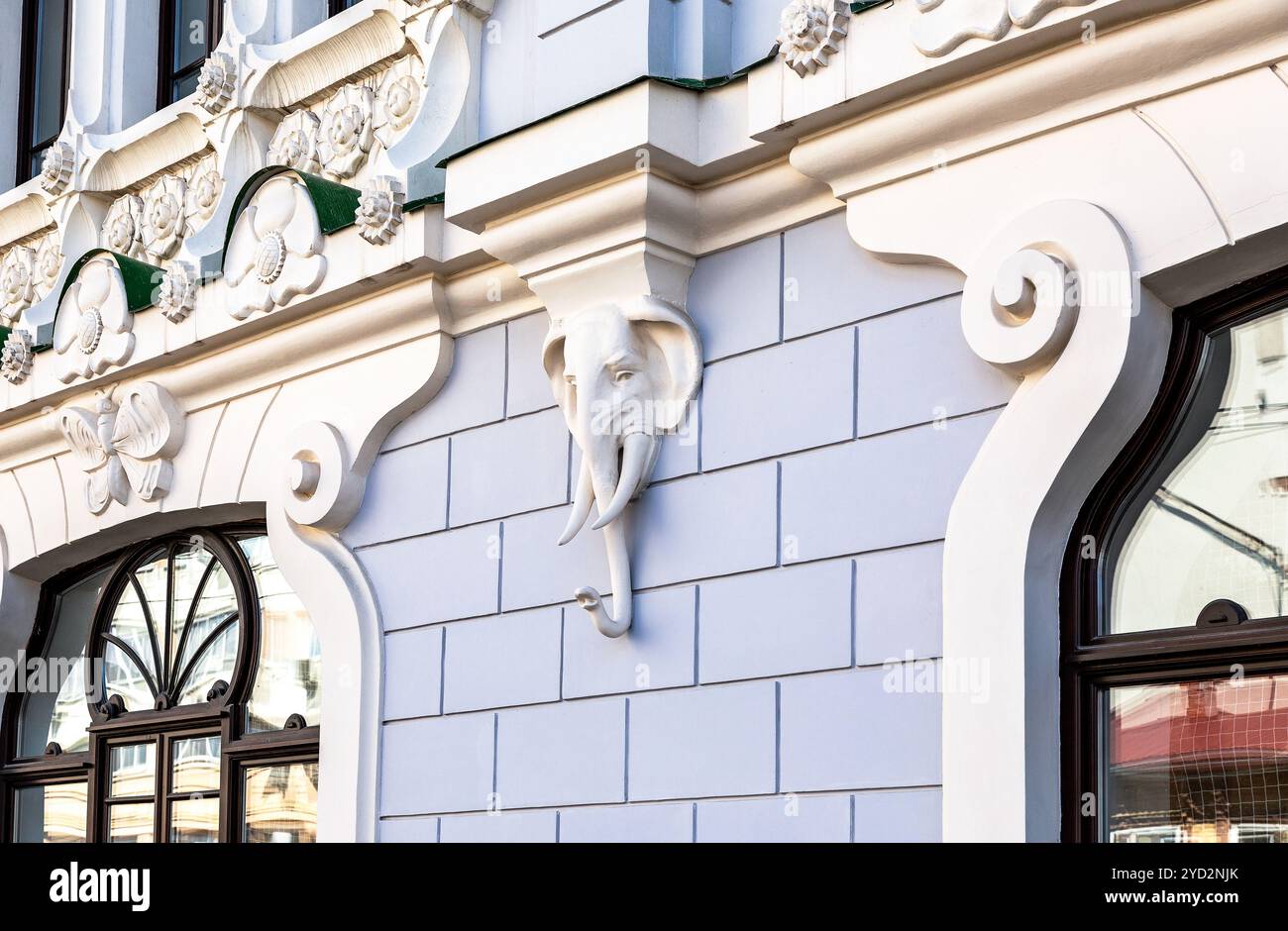 Photo inspiration: Architectural Decorative Stone Details Of The Historic Building Stock Photo Inspiration