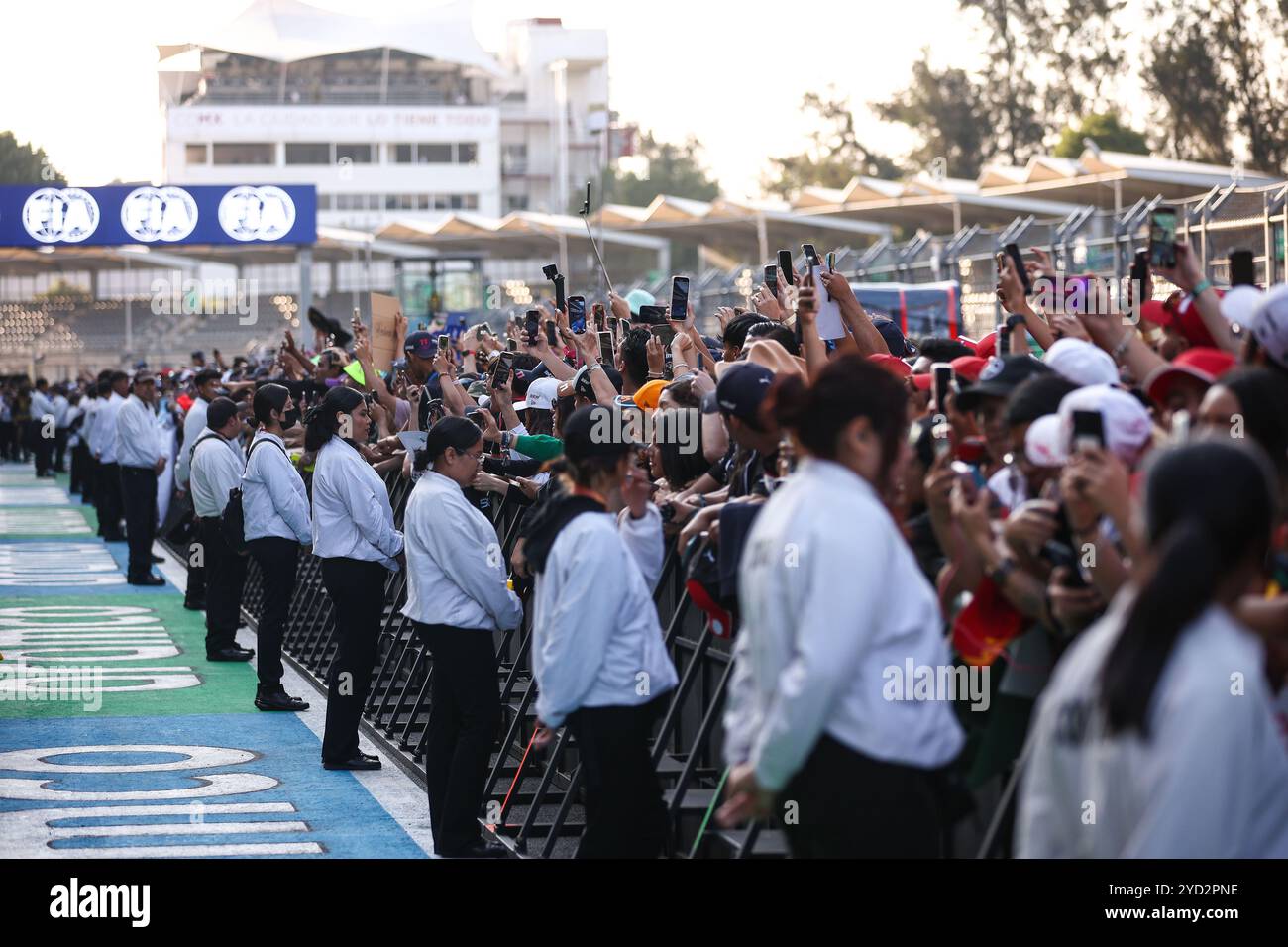Mexican supporters, fans during the Formula 1 Gran Premio de la Ciudad