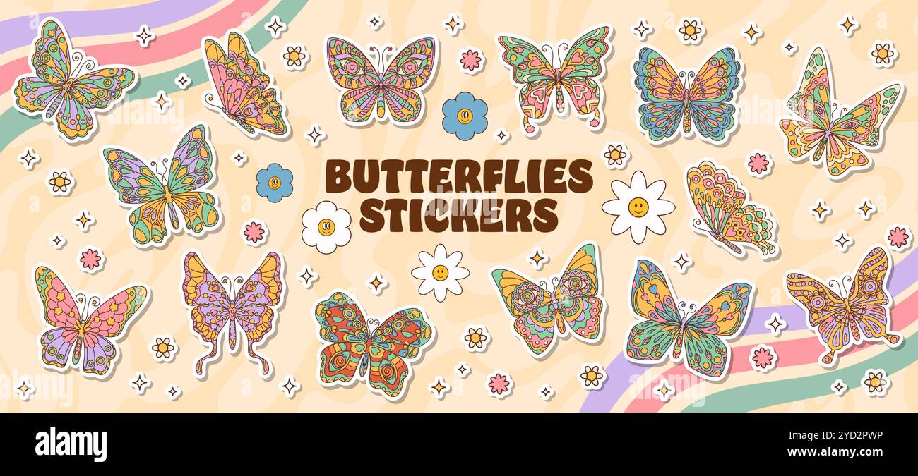 Sticker Pwp Sense of nostalgia Stock Vector Images - Alamy
