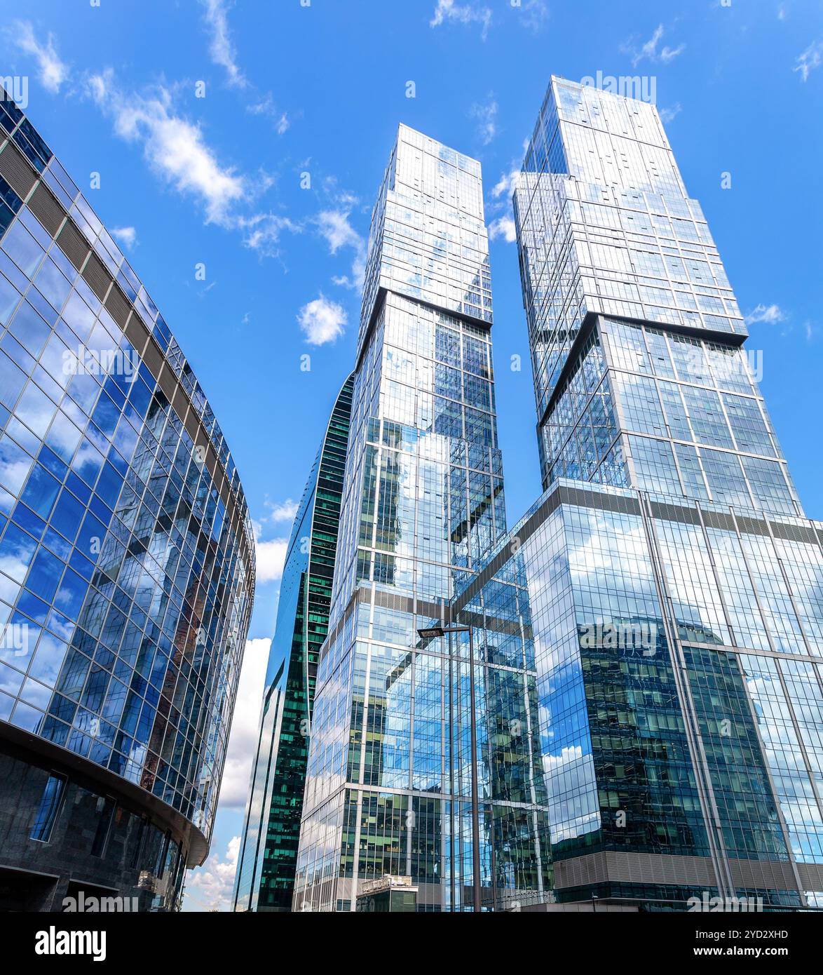 Skyscrapers complex international business center hi-res stock ...