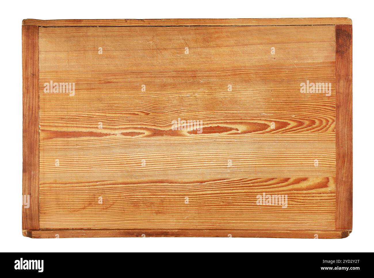 Wooden baking board for rolling out dough Stock Photo