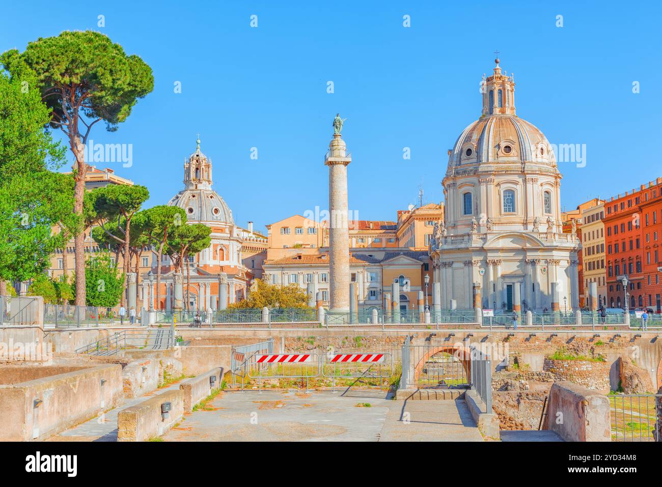 Beautiful landscape of the in Rome- one of the oldest and most ...