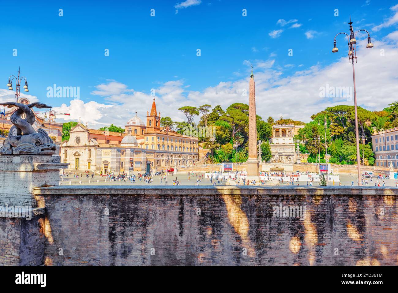 Main Square In Roma One of the most beautiful european squares hi-res stock photography and ...