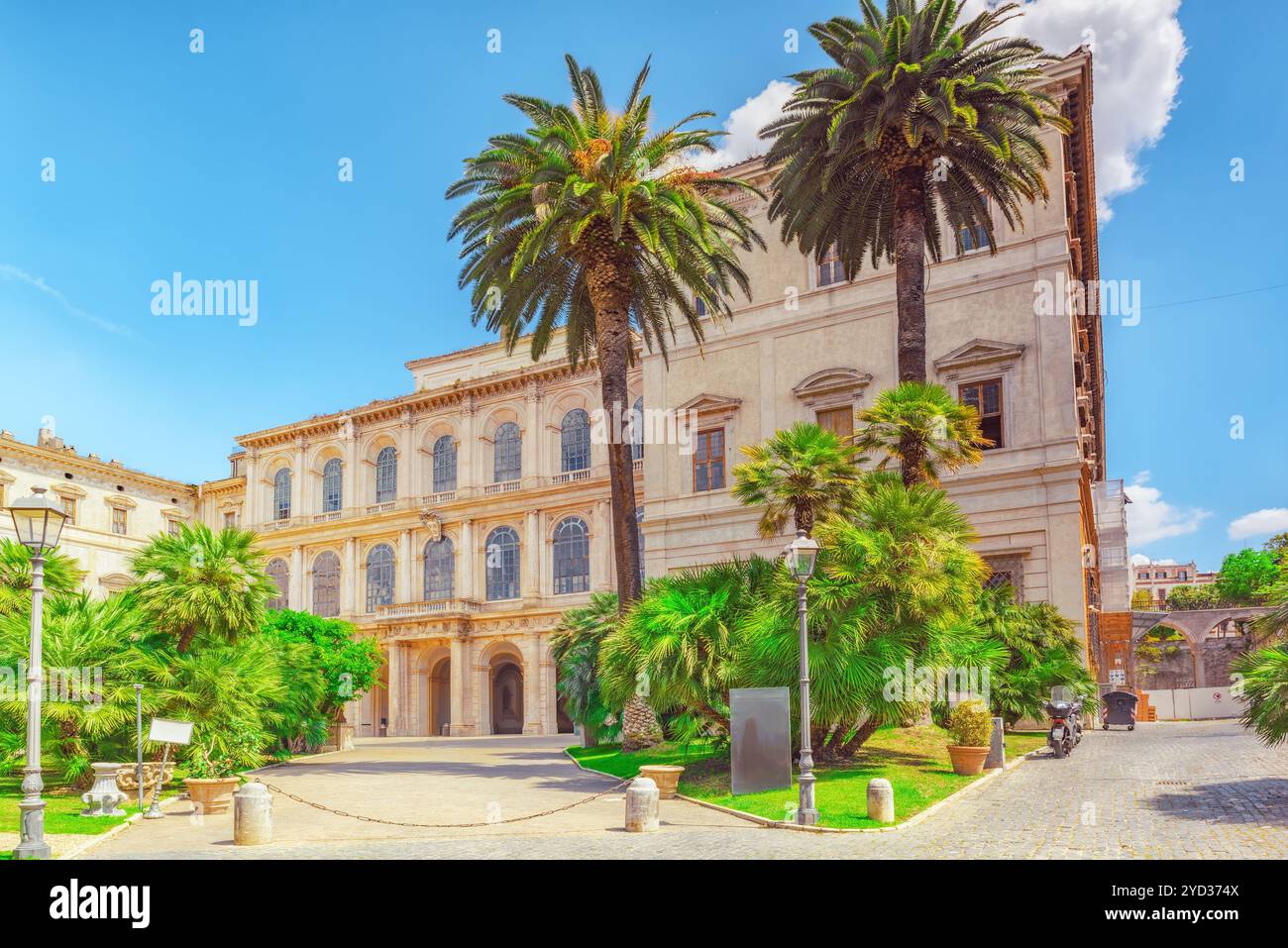 Barberini Palace (Palazzo Barberini ) .Palazzo Barberini is a 17th ...