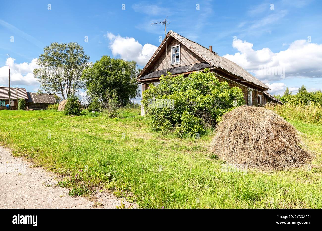 Rural russian landscape hi-res stock photography and images - Alamy