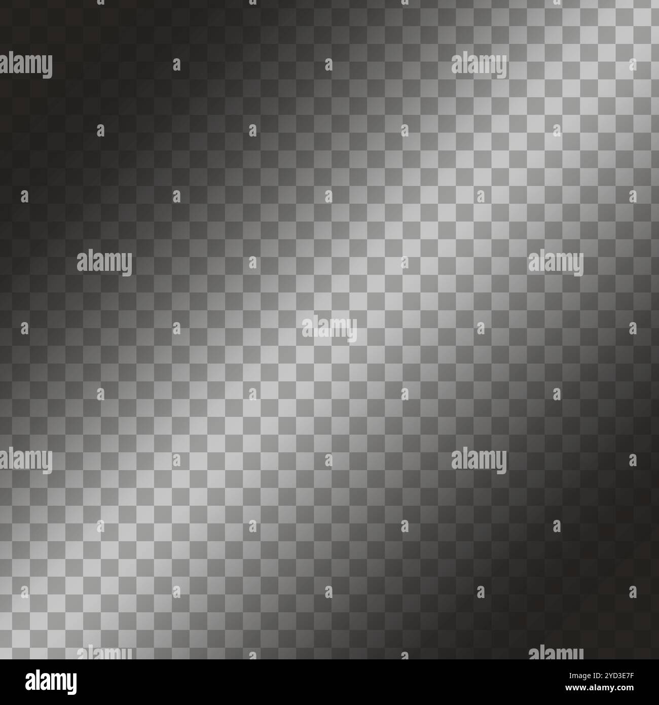 Diagonal gradient checkered background. Smooth light transition. Stock Vector