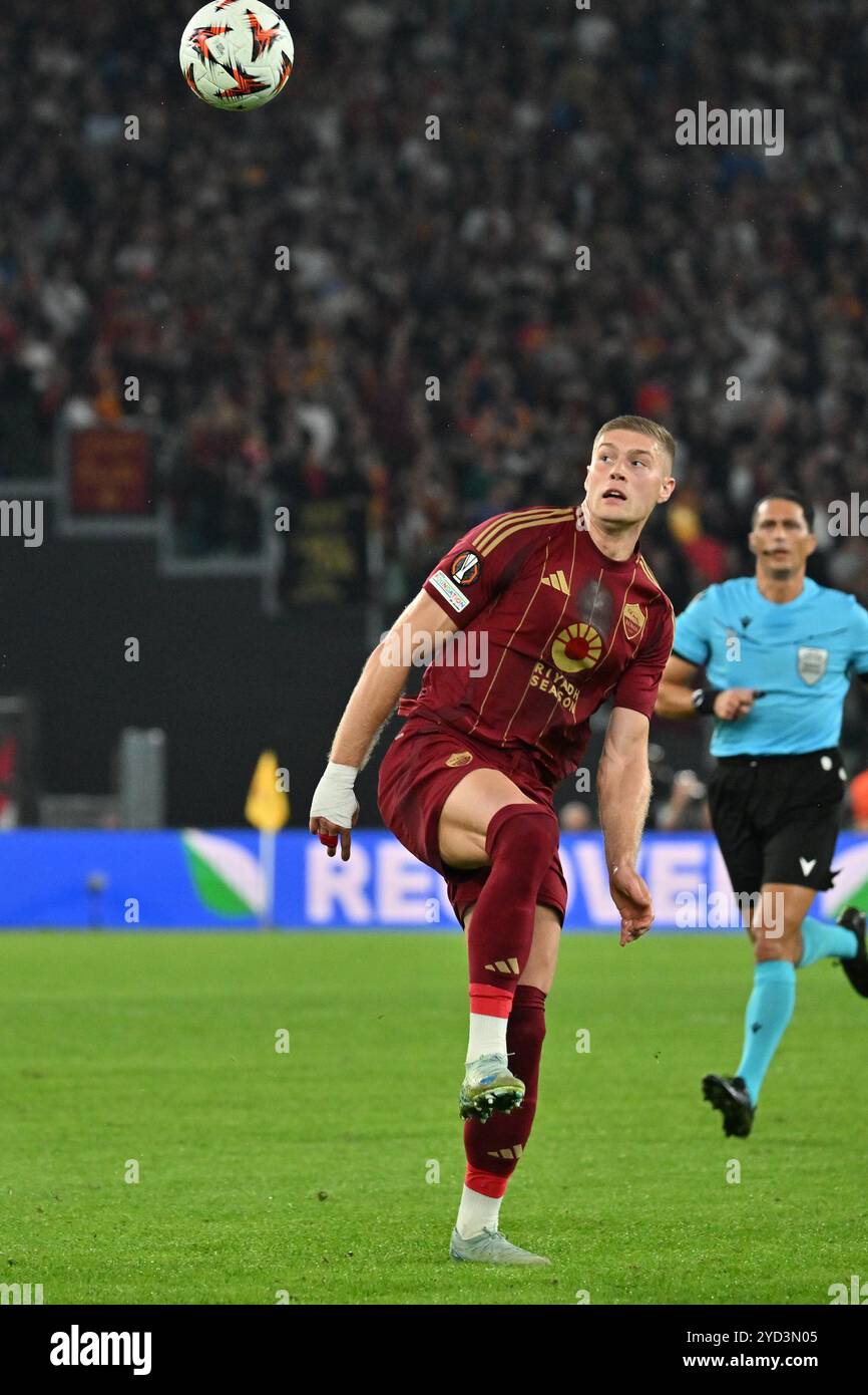 Italy, march 29 st 2024 Artem Dovbyk Europa League 20242025 football