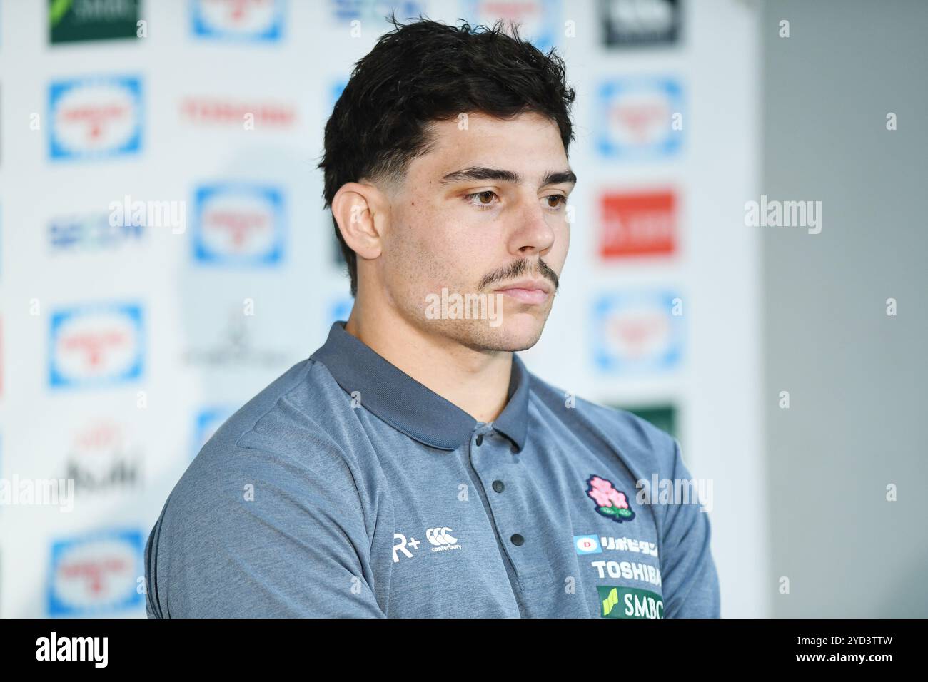 Dylan Riley(JPN), OCTOBER 25, 2024 - Rugby : The Japan team's press ...