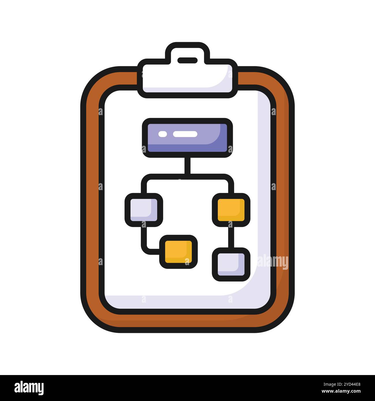 Vector infographics flow chart hi-res stock photography and images - Alamy