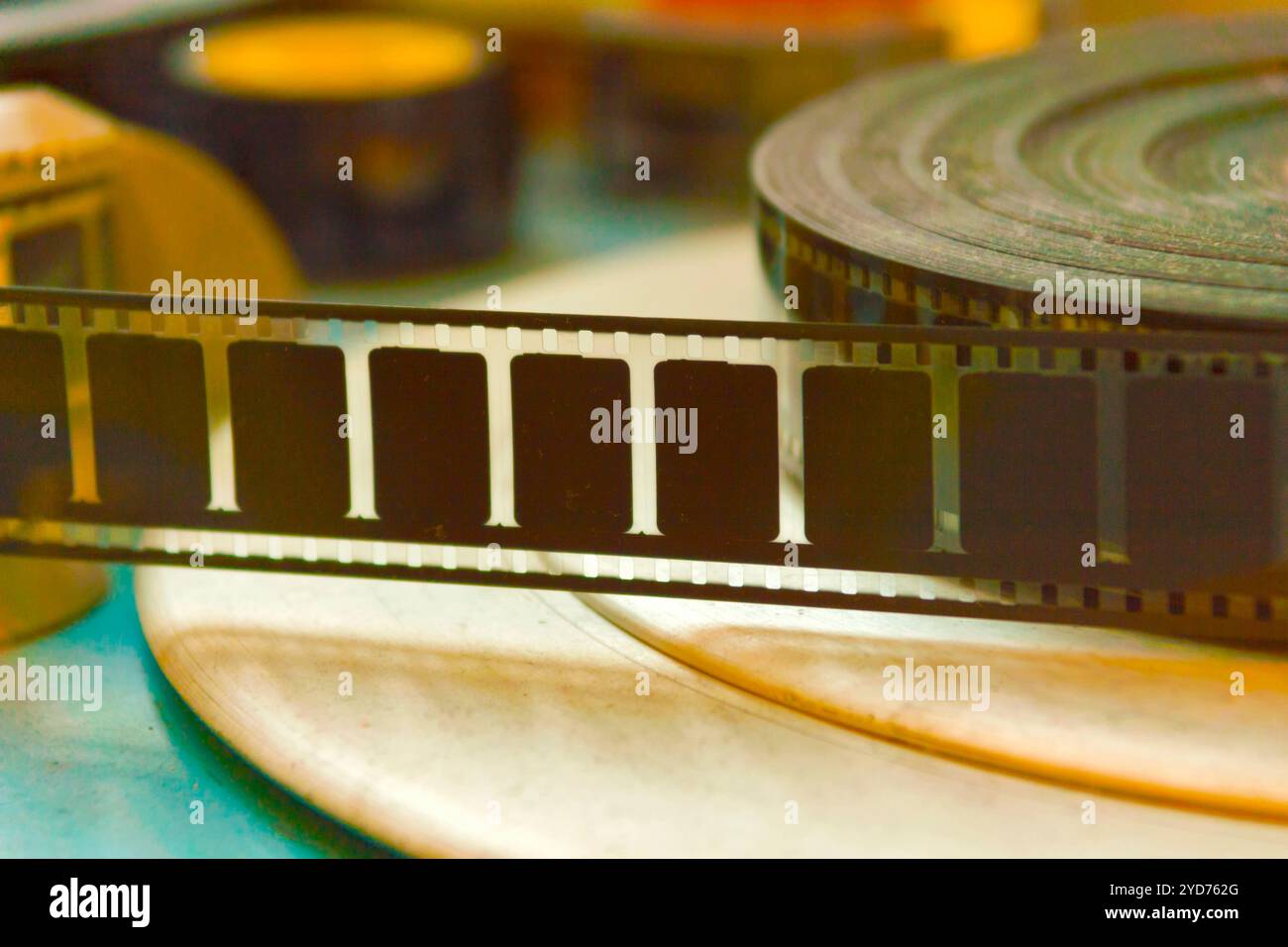Film starts Stock Photo